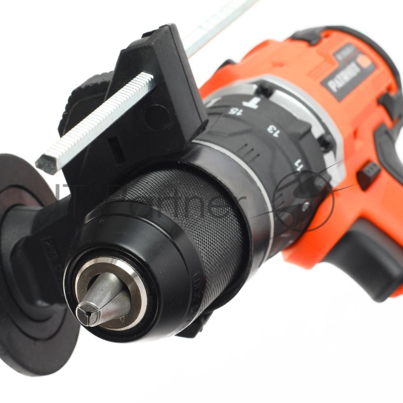 Дрель-шуруповерт аккумуляторная PATRIOT BR 216UES-h две батареи Li-ion, УДАР, бесщеточный двигатель, патрон 13мм, большой кейс, зарядка за 1 час, комплект бит и сверл, UES