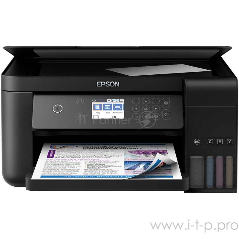 Принтер Epson L6160 (A4 Duplex Net WiFi USB RJ-45 черный) C11CG21404
