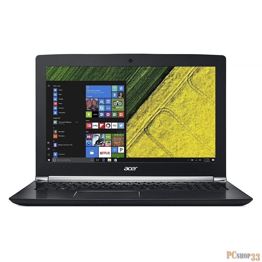 Ноутбук Acer Aspire Nitro VN7-593G-58N7 Intel Core i5-7300HQ/12GB DDR4/1TB+256GB SSD/15.6 FHD IPS LCD/GTX 1060 6GB GDDR5/WiFi+BT/4-cell/Windows 10 Home/Black