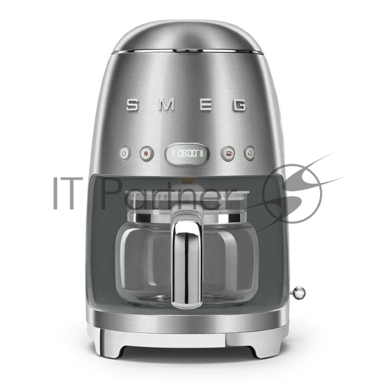 кофеварка Smeg DCF02SSEU, нержавеющая сталь матовая