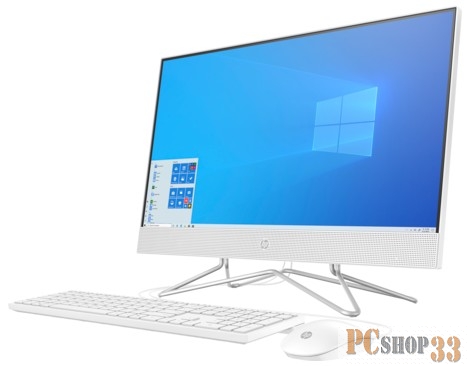 Моноблок 23.8 FHD HP 24-df0069ur white (Ryzen 3 3250U/8GB/256Gb SSD/noDVD/AMD int/W10) (215P4EA)