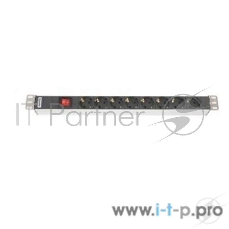 Монтажное оборудование Hyperline SHT19-8SH-S-IEC Блок роз. 19