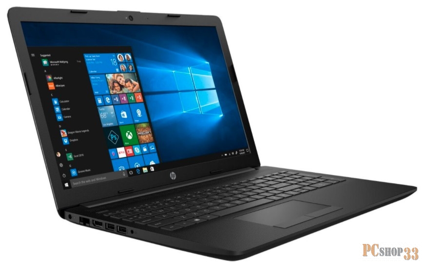 Ноутбук 15.6 FHD HP 15-db1068ur/s black (AMD Ryzen 3 3200U/8Gb/512Gb SSD/noDVD/VGA int/W10) (7JW71EA)