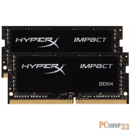Память оперативная Kingston 32GB 2400MHz DDR4 CL15 SODIMM (Kit of 2) HyperX Impact