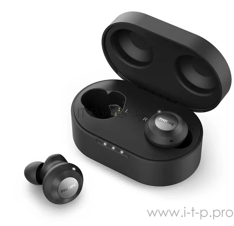 Гарнитура вкладыши Philips TAT8505BK/00 черный беспроводные bluetooth в ушной раковине