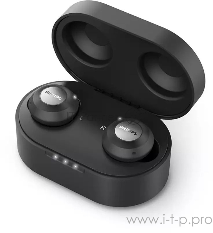 Гарнитура вкладыши Philips TAT8505BK/00 черный беспроводные bluetooth в ушной раковине
