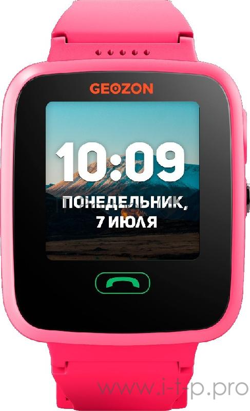 Умное носимое устройство (смарт-часы) GEOZON Aqua (pink)