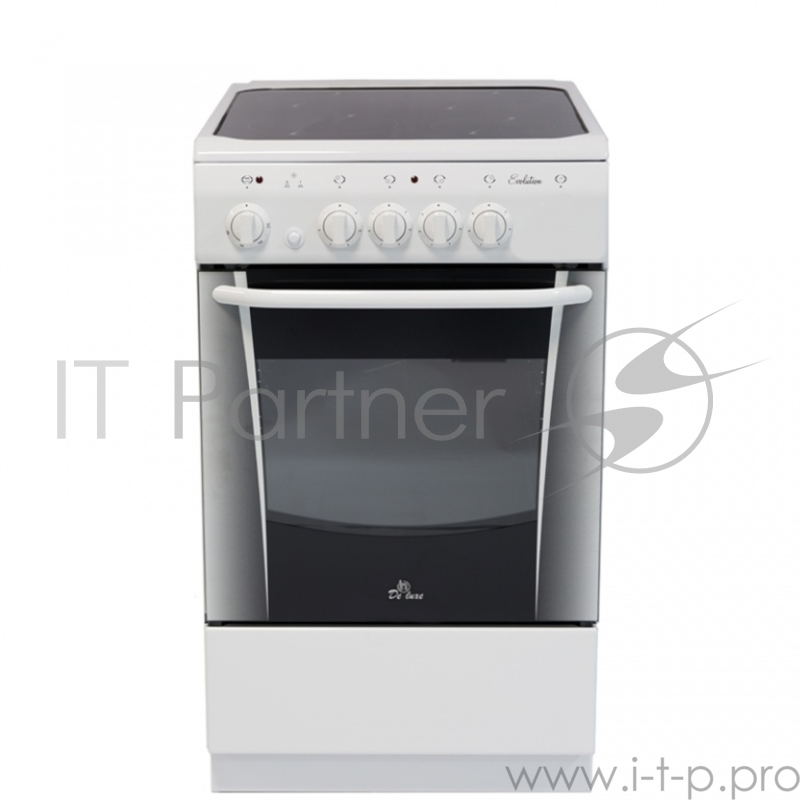 Плита Электрическая De Luxe 506004.04эс белый