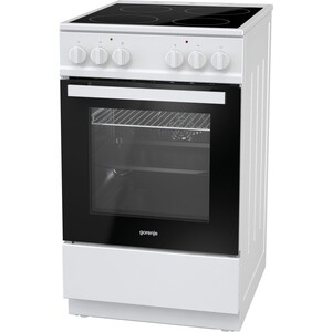 Плита Электрическая Gorenje EC5112WG-B белый стеклокерамика
