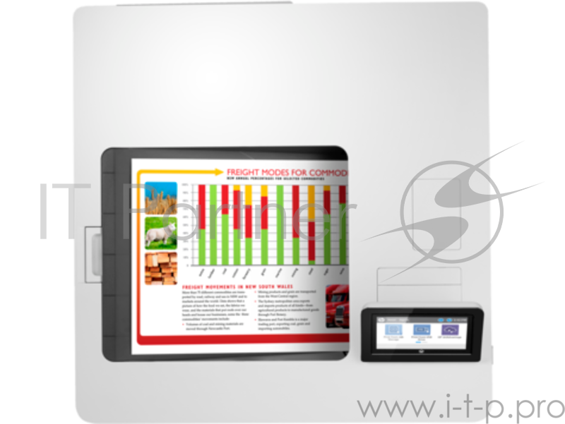 HP Color LaserJet Enterprise M555x (A4, 1200dpi, ImageREt 3600, 38(38) ppm, 1 Gb, 3 trays 100+2*550, Duplex, USB/GigEth, 1y warr, cart.5,5KB&3,5KCMYp.inbox, repl. B5L26A)