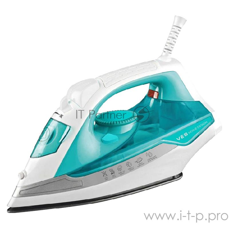 Утюг VES 1210 бирюзовый