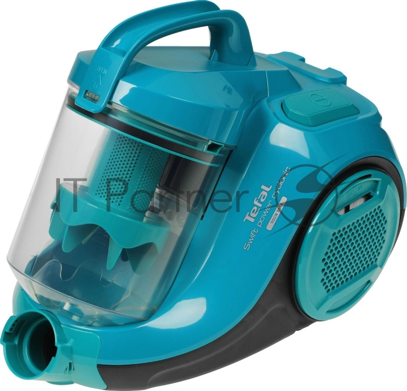 Пылесос Tefal TW2922EA 750Вт бирюзовый/черный