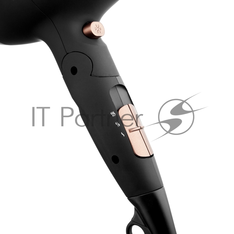 Фен 3000BR-BN BRAYER, 2200 Вт, 2 скор., холодный воздух,складная ручка, съемный фильтр, шнур 1,8 м