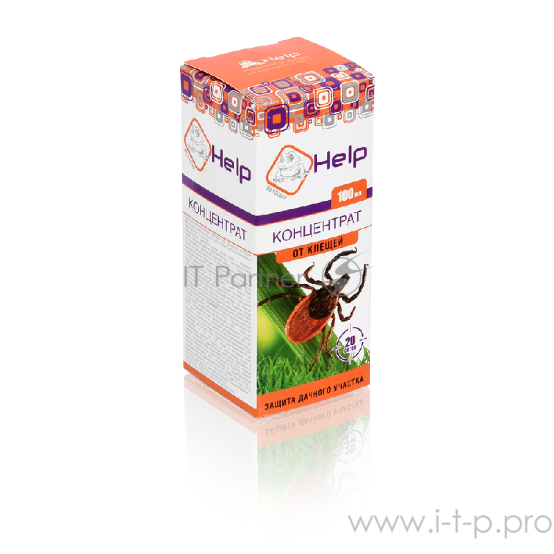 Концентрат HELP от клещей до 20 соток, 100мл