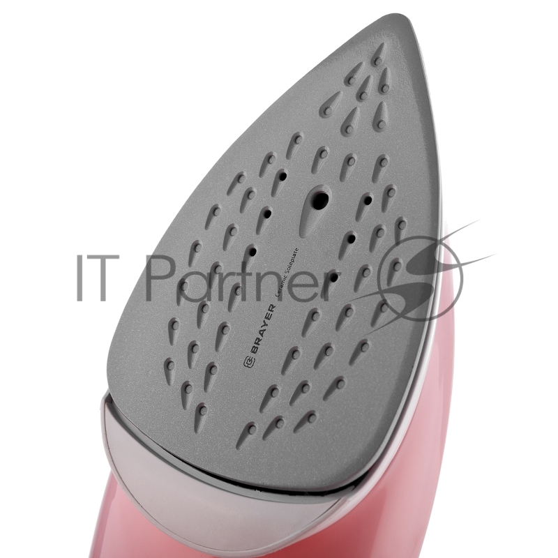 Утюг-отпариватель BRAYER 4080BR , 1950, Вт. керамич, под.пар 25г/мин 250 мл, съем.щетка