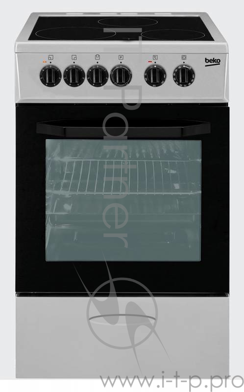 Плита Электрическая Beko CSS 48100 GS серебристый