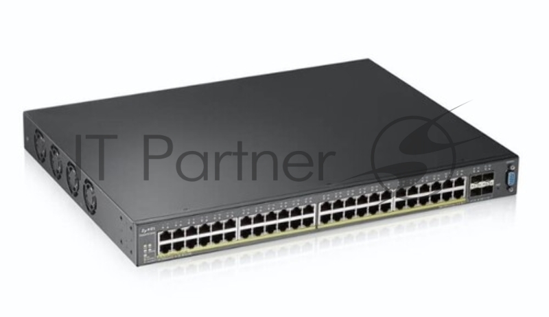 Коммутатор Zyxel XGS2210-52HP, 48 port Gigabit L2 managed PoE+ switch, 375 Watt, 4x 10G
