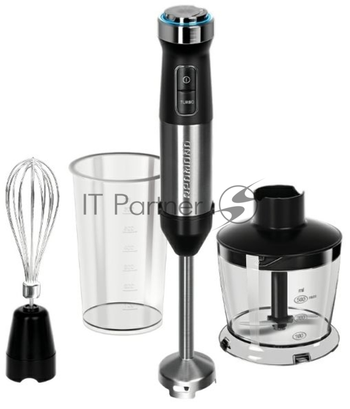 Блендер погружной Redmond RHB-2983 1200Вт черный/серебристый