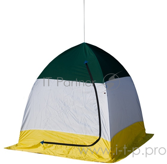 Палатка рыбака ELITE 1-м п/автомат брезент (Стэк)