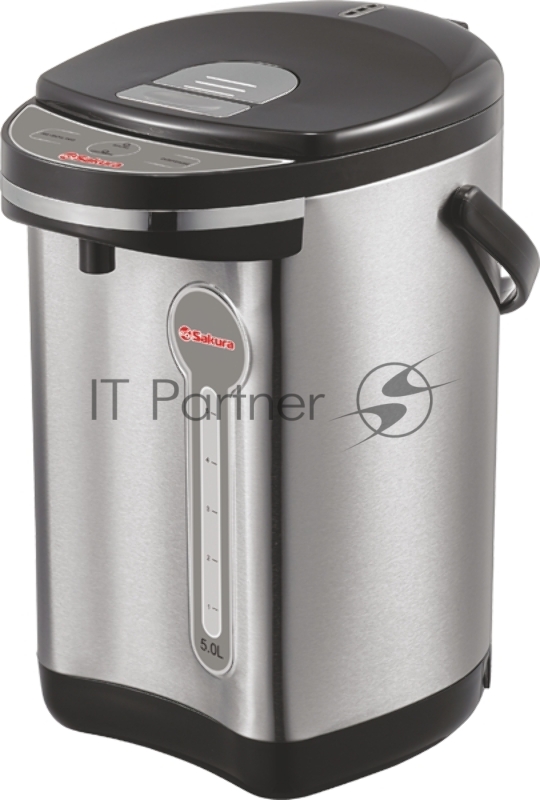 Термопот Sakura SA-1335BS 5.0л черн/нерж