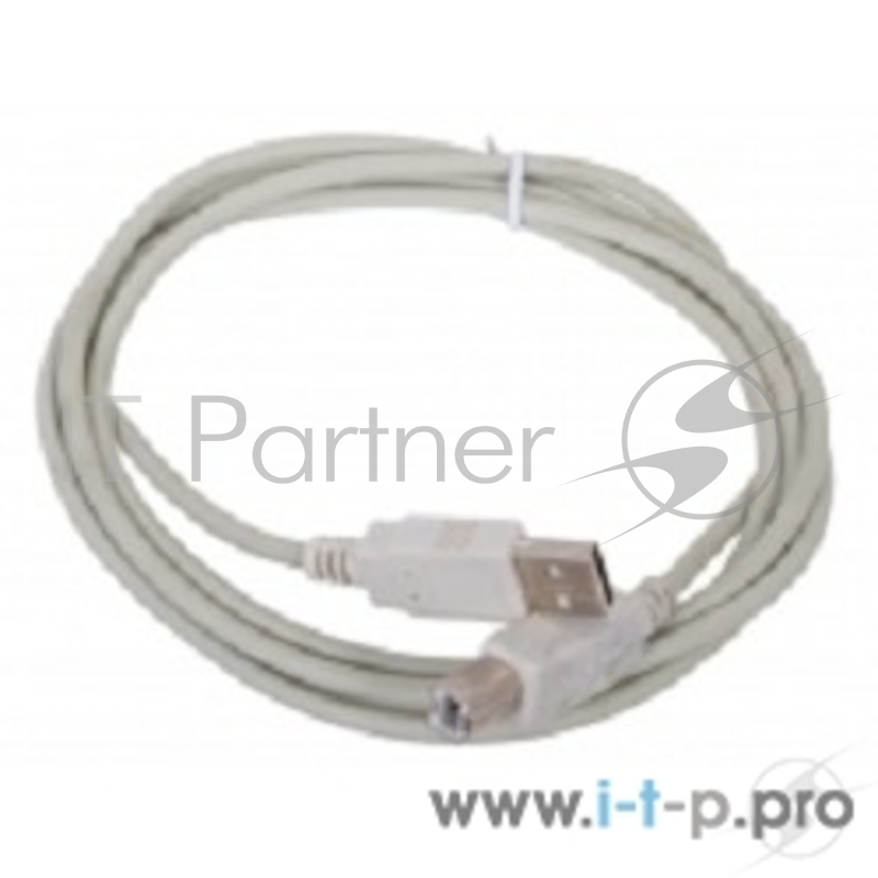 Кабель Aopen/Qust Кабель соединительный USB2.0 AM/BM 1.8m серый (ACU201-1.8MG) 6938510853936