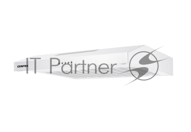 Вытяжка Centek CT-1801-50 White <козырьковая> ширина 50 см, 350 м3/час (120 Вт), 3 скорости, LED