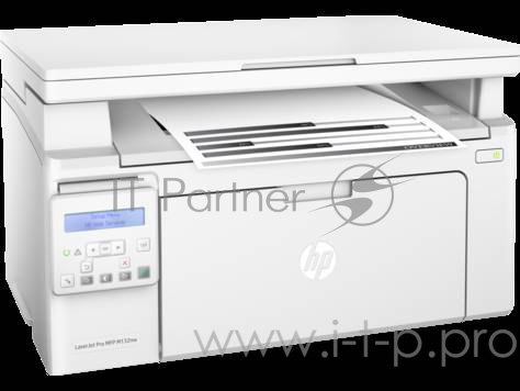МФУ HP LaserJet Pro MFP M132nw RU, лазерный принтер/сканер/копир A4, 1200dpi, 22 ppm, 256 Mb, 1 tray 150, USB/LAN/Wi-Fi, Flatbed, Cartridge 1400 pages & USB cable 1m in box, 1y warr., замена CZ178A M125rnw)