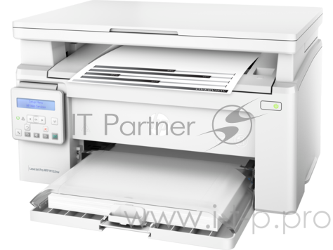 МФУ HP LaserJet Pro MFP M132nw RU, лазерный принтер/сканер/копир A4, 1200dpi, 22 ppm, 256 Mb, 1 tray 150, USB/LAN/Wi-Fi, Flatbed, Cartridge 1400 pages & USB cable 1m in box, 1y warr., замена CZ178A M125rnw)