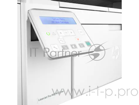 МФУ HP LaserJet Pro MFP M132nw RU, лазерный принтер/сканер/копир A4, 1200dpi, 22 ppm, 256 Mb, 1 tray 150, USB/LAN/Wi-Fi, Flatbed, Cartridge 1400 pages & USB cable 1m in box, 1y warr., замена CZ178A M125rnw)