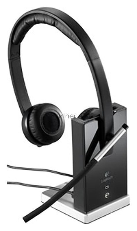 Гарнитура Logitech H820e Wireless Headset Dual, беспроводная, с регулятором громкости (USB)