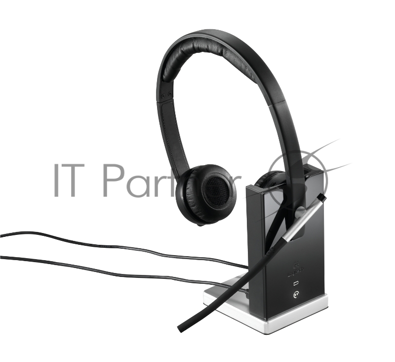 Гарнитура Logitech H820e Wireless Headset Dual, беспроводная, с регулятором громкости (USB)
