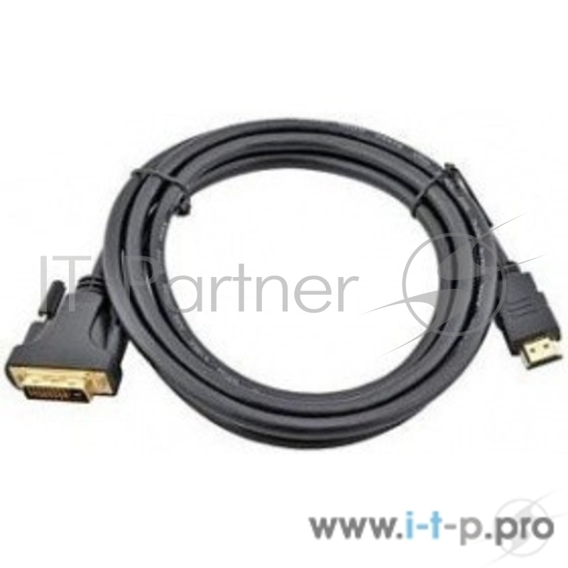 Кабель Telecom Кабель (CG481G-3M) HDMI to DVI-D Dual Link (19M -25M) 3м 6937510821730