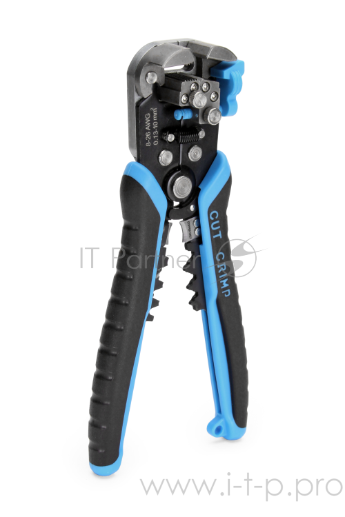 Монтажный инcтрумен КВТ 69278 Автоматический многофункциональный стриппер с винтом микронастройки, с модулем «CutPro» WS-11