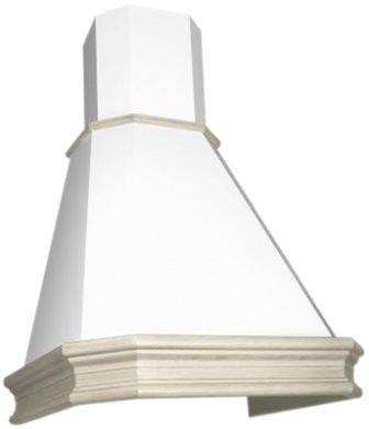 Вытяжка каминная Эликор Пергола 60П-650-П3Л бежевый/дуб неокр.