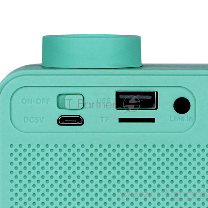 Колонки SVEN PS -72, mint (6 Вт, Bluetooth, FM, USB, microSD, ручка,