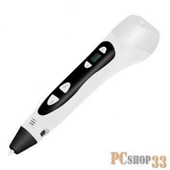 Ручка 3D Cactus CS-3D-PEN-C-WT PLA ABS LCD белый