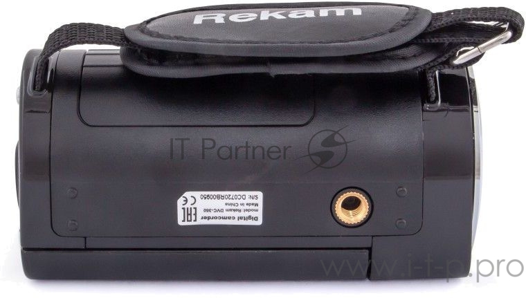 Видеокамера Rekam DVC-360 черный IS el 3 1080p SDHC+MMC Flash/Flash