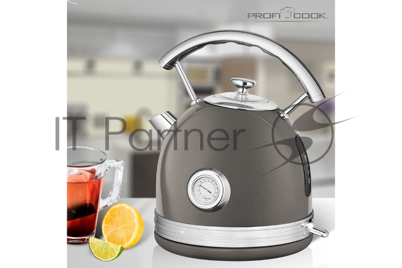 Чайник Profi Cook PC-WKS 1192 anthrazit