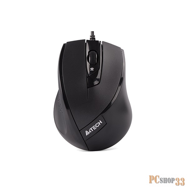 Оптическая мышь A4Tech N-600X-1, 2кн.+скр., черный (USB)