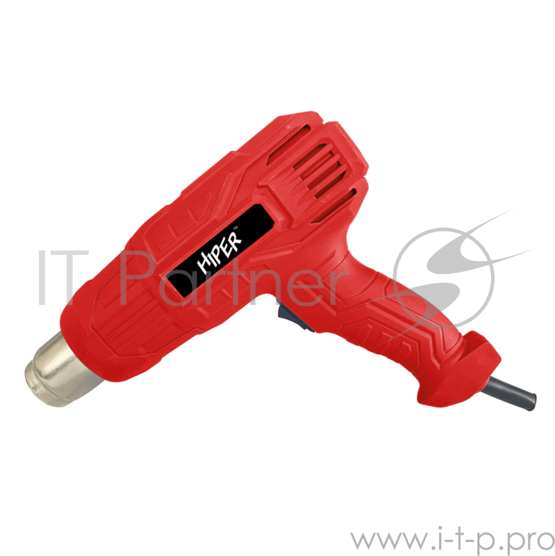 Фен технический HIPER 2000Вт, 350-600С, 300-500 л/мин, 4 насадки, коробка