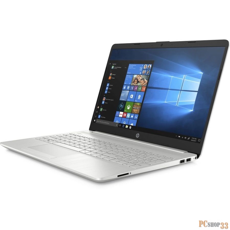 Ноутбук HP15 15-dw3001ur 15.6 FHD, Intel Core i5-1135G7, 8Gb, 512Gb SSD, no ODD, NVidia MX350 2Gb, Win10, серебристый
