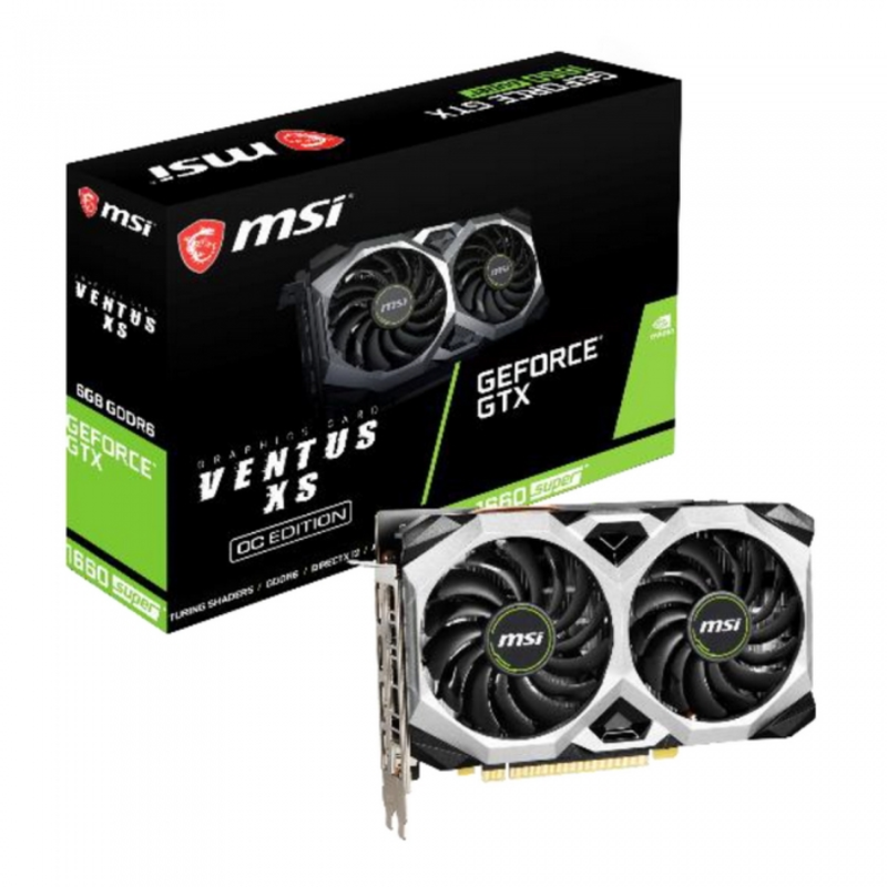 Видеокарта MSI GTX 1660 SUPER VENTUS XS OC RTL
