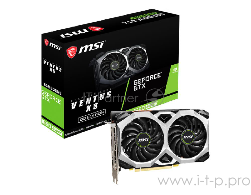 Видеокарта MSI GTX 1660 SUPER VENTUS XS OC RTL