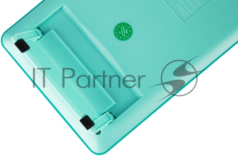 Калькулятор настольный Deli Touch EM01531 голубой 12-разр.