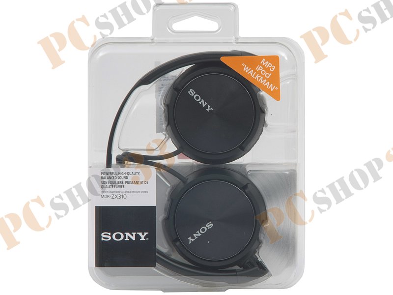 Наушники Sony MDR-ZX310/BQ(AE), черный