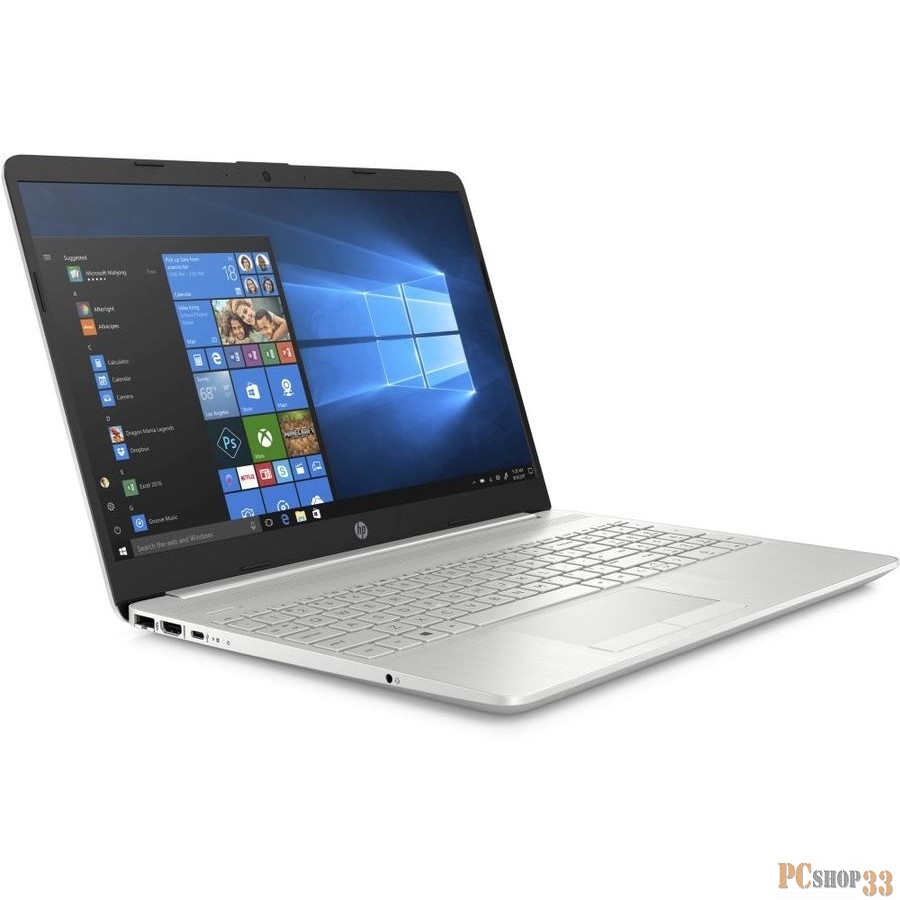 Ноутбук HP15 15-dw3003ur 15.6 FHD, Intel Core i5-1135G7, 8Gb, 512Gb SSD, no ODD, NVidia MX350 2Gb, FreeDOS, серебристый