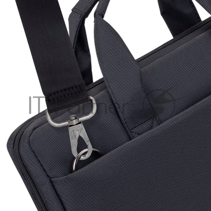 Сумка для ноутбука 13.3 Riva 8221 черный полиэстер