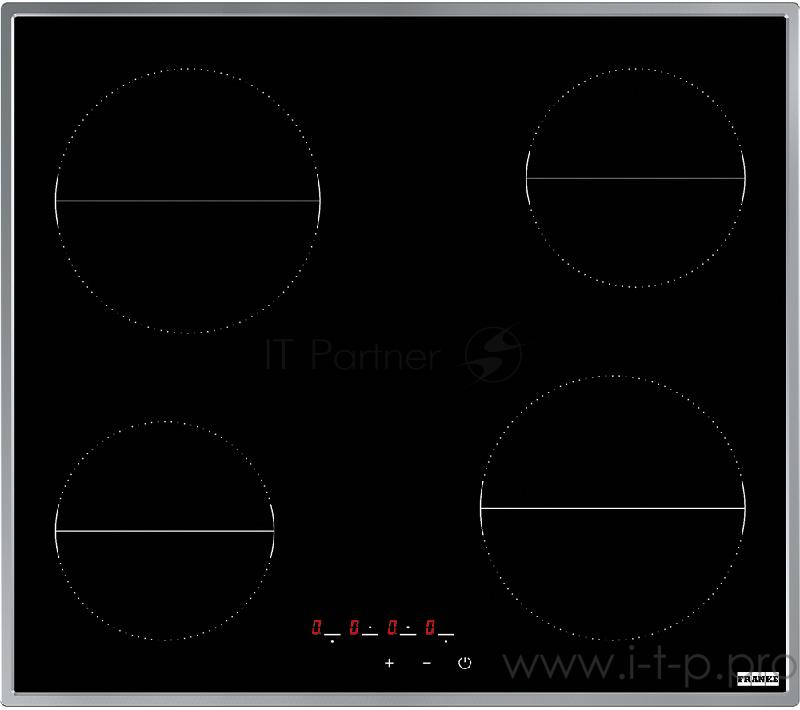 Варочная поверхность Franke 108.0530.025 Вар.пов.стекл. FHR 604 C T XS чёрн.
