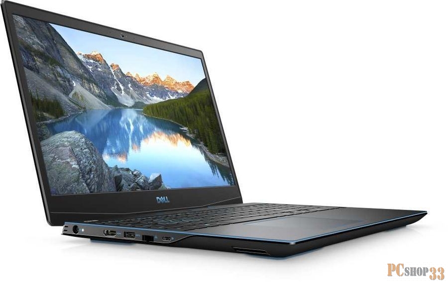 Ноутбук Dell G3 3500 Core i5 10300H/8Gb/SSD512Gb/NVIDIA GeForce GTX 1650 Ti 4Gb/15.6/WVA/FHD (1920x1080)/Windows 10/black/WiFi/BT/Cam