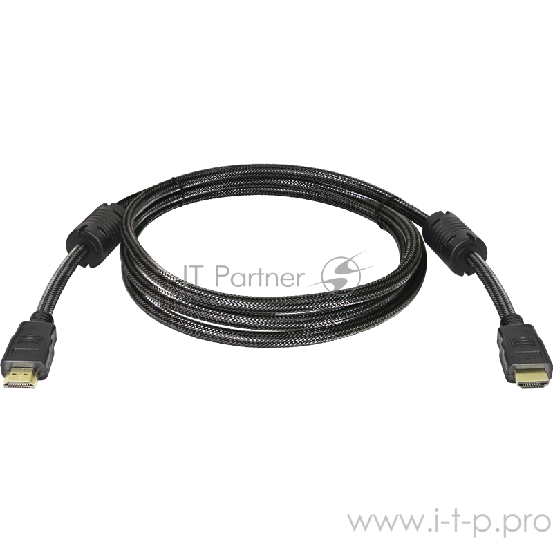 Кабель Defender Цифровой кабель HDMI-07PRO HDMI M-M, ver 1.4, 2.0 м (87342)